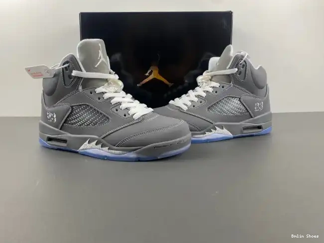 Bmlin Shoes Air Retro Wolf Grey Jordan 5 136027-005 0623